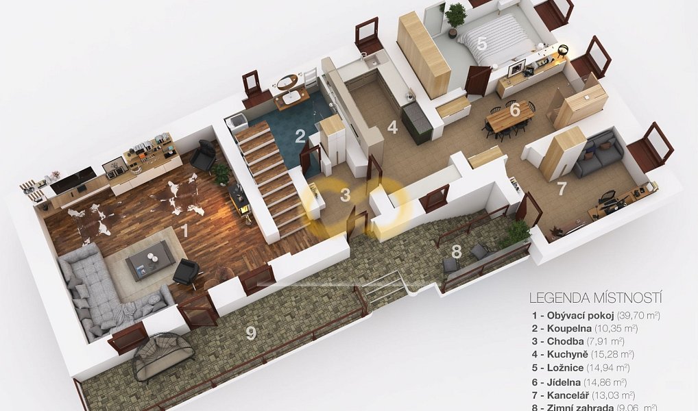 Prodej výrobních prostor 930 m², Vlachovo Březí – náhled fotky 3