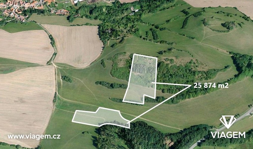 Prodej pole 5 749 m², Volyně – fotka 1 z 5