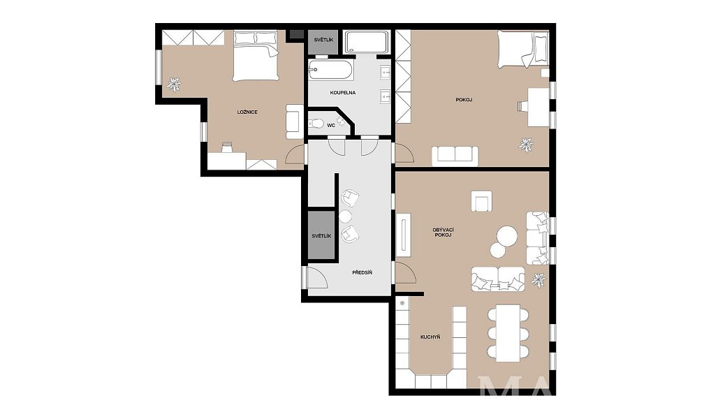 Prodej bytu 3+kk 113 m², Praha – náhled fotky 29