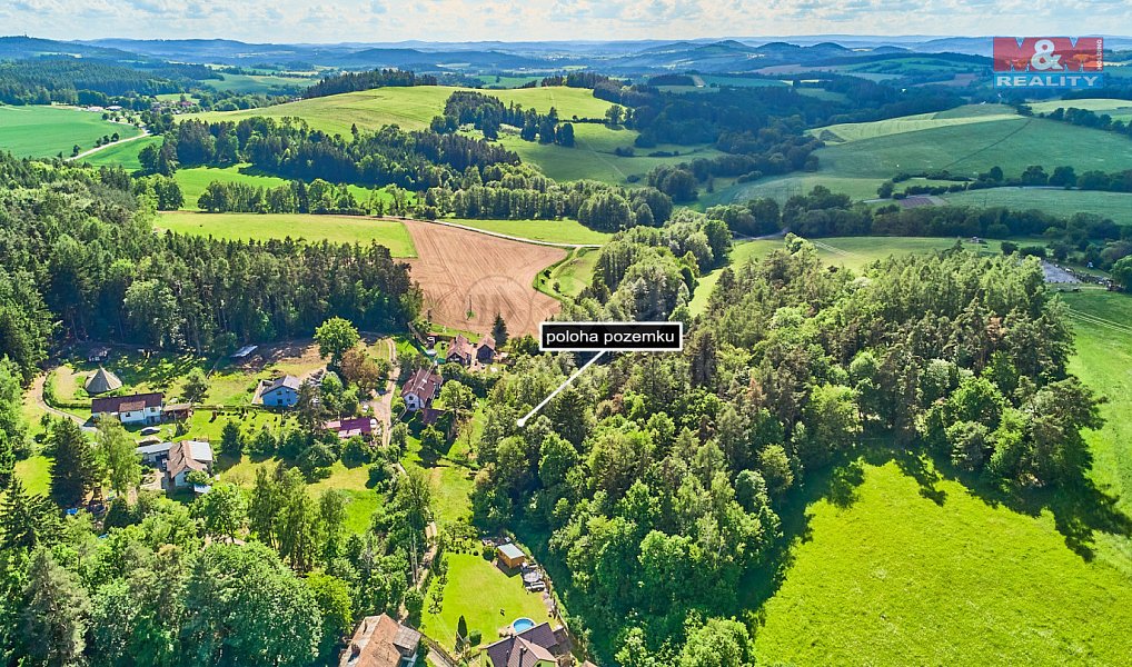 Prodej louky 3 305 m², Křečovice – fotka 1 z 13