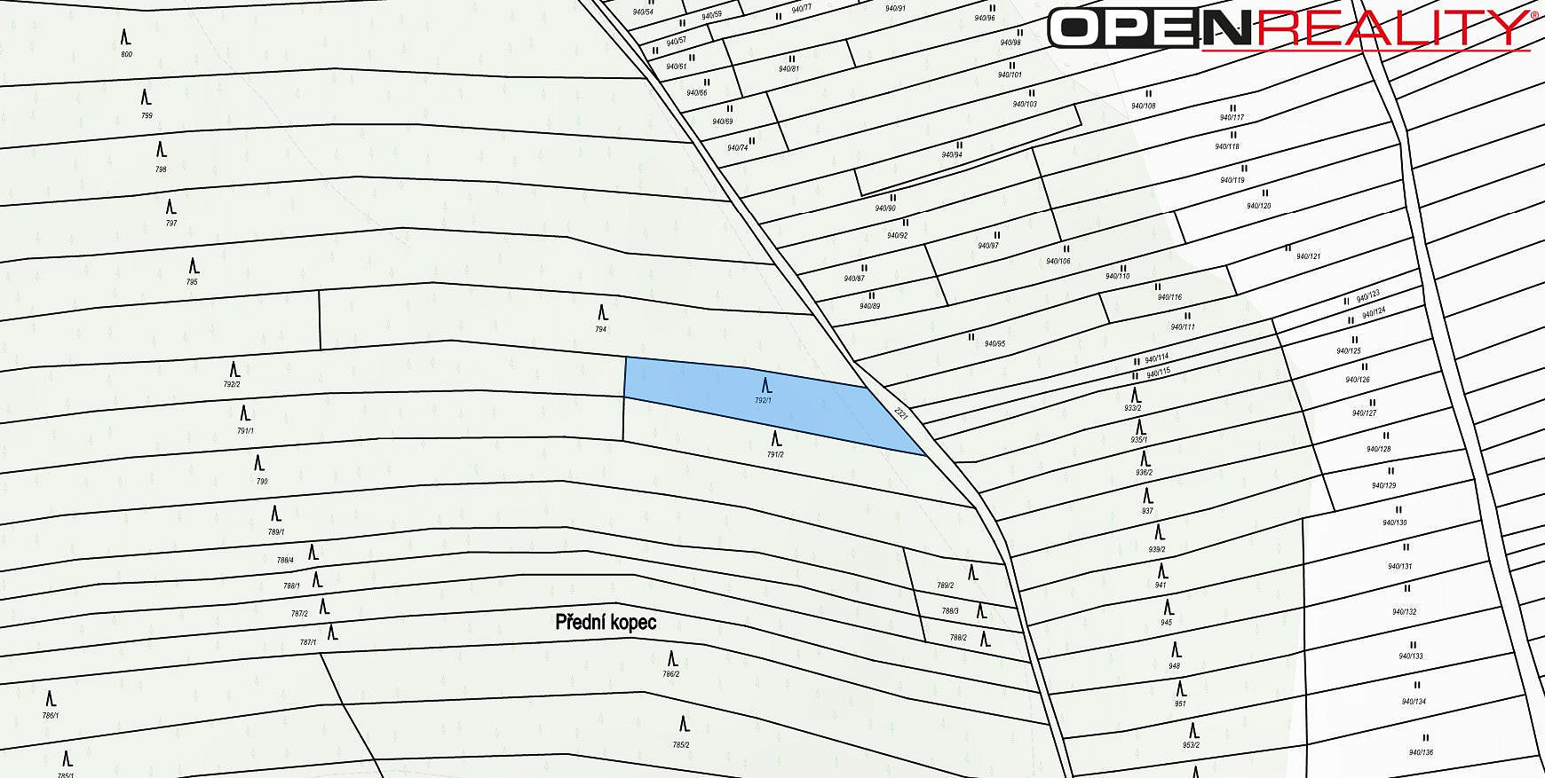 Prodej lesa 5 387 m² – fotografie 4