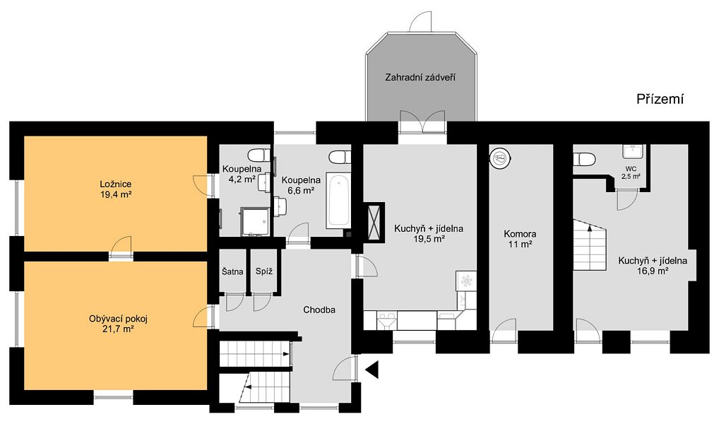 Prodej domu 240 m² s pozemkem 1 122 m², Střížovice – náhled fotky 57
