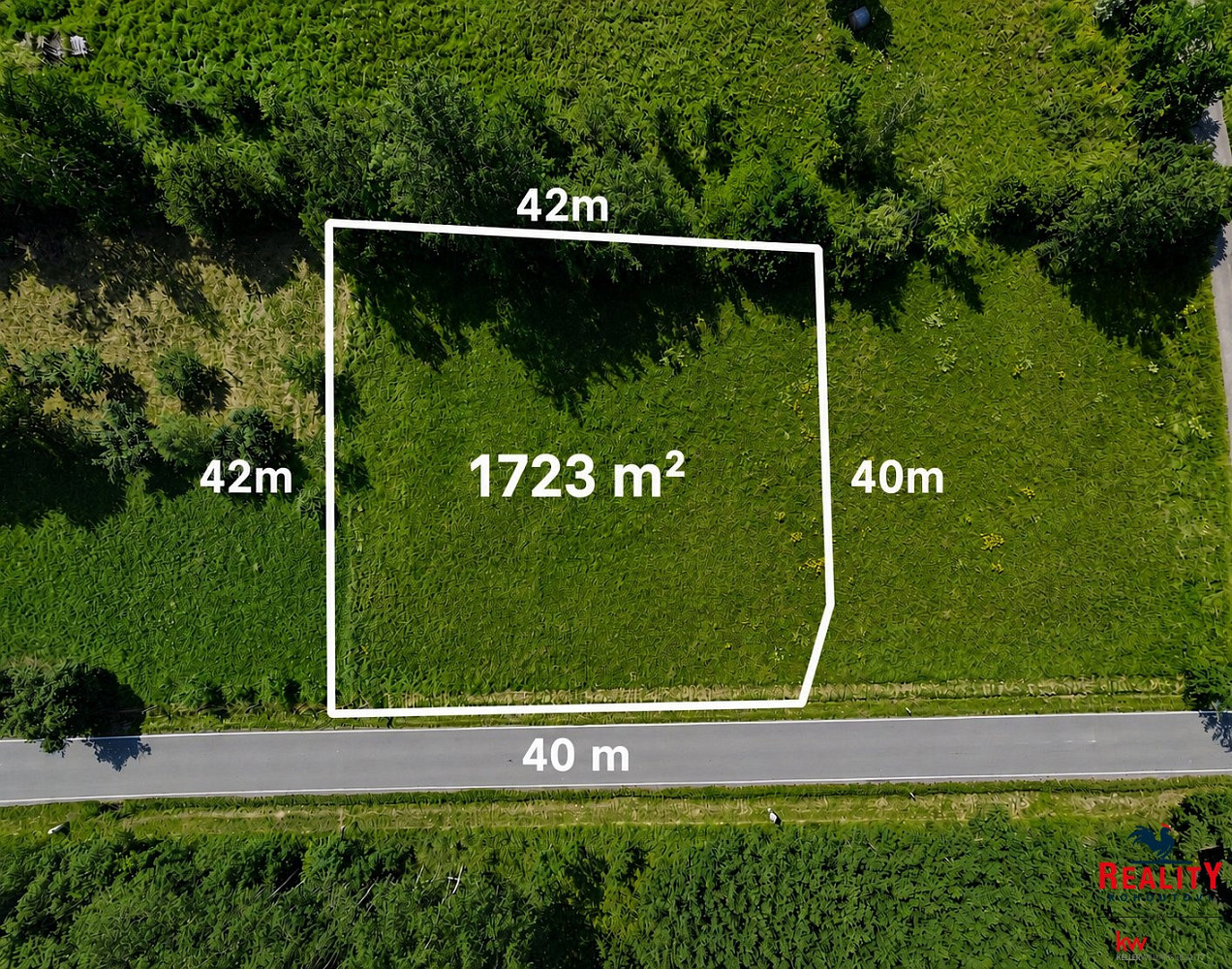 Prodej zahrady 1 723 m²