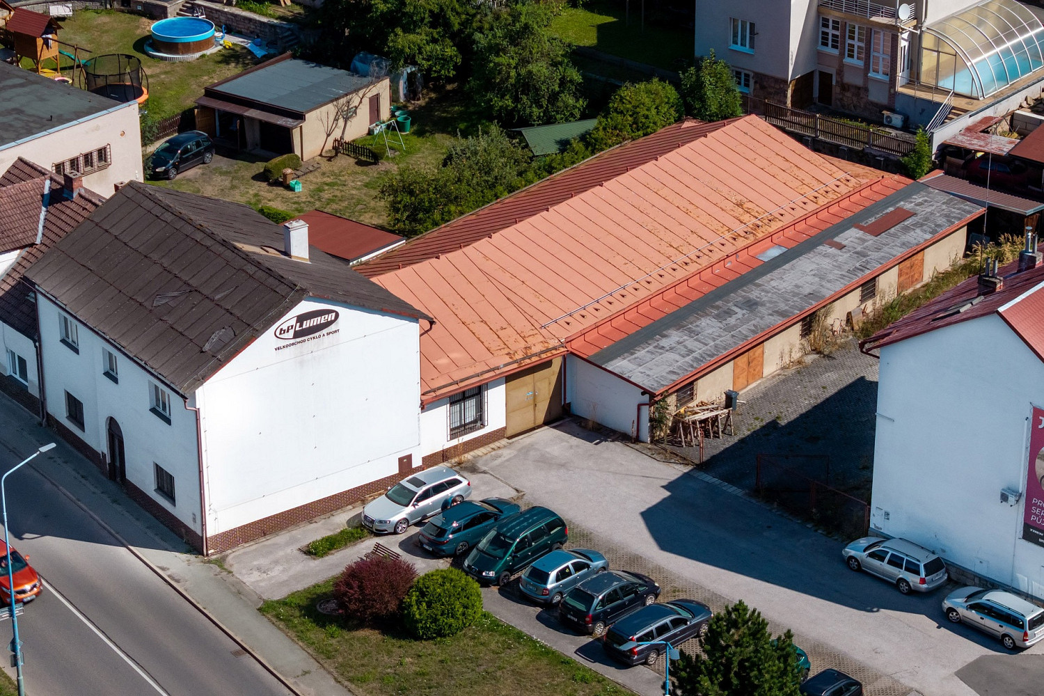 Prodej skladovacích prostor 836 m²
