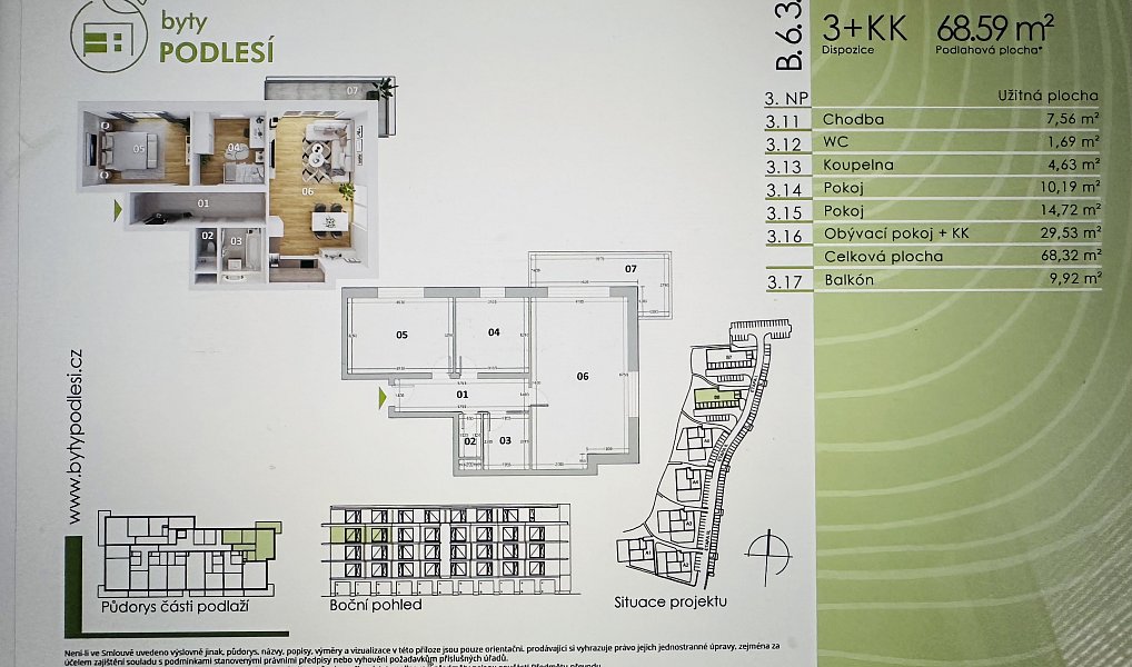 Pronájem bytu 3+kk 79 m², Jablonec nad Nisou – náhled fotky 11