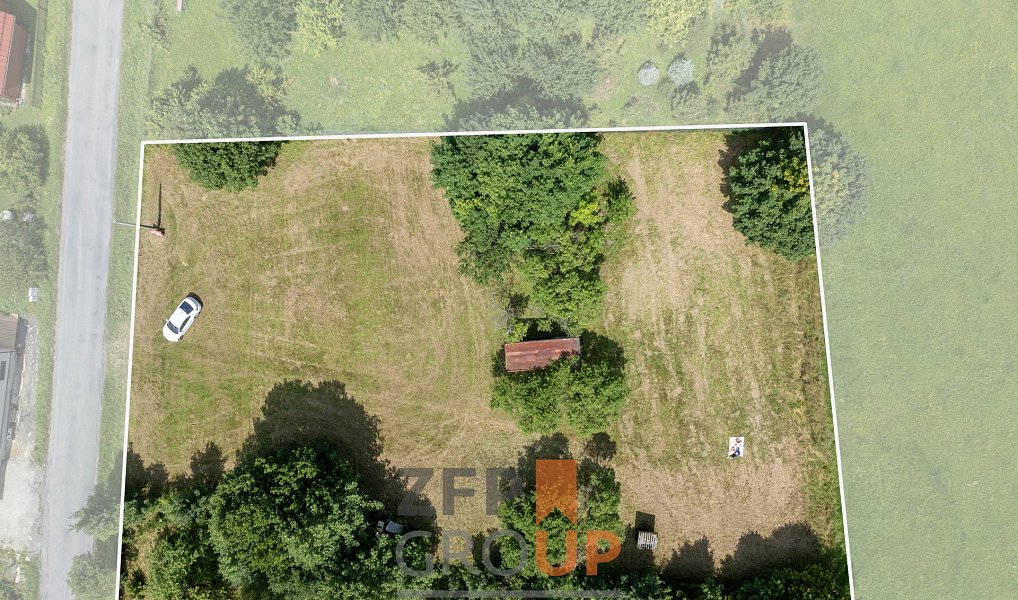 Prodej stavebního pozemku 2 142 m², Oznice – fotka 1 z 21
