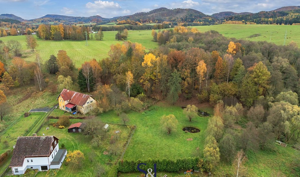 Prodej stavebního pozemku 3 549 m², Chřibská – náhled fotky 9