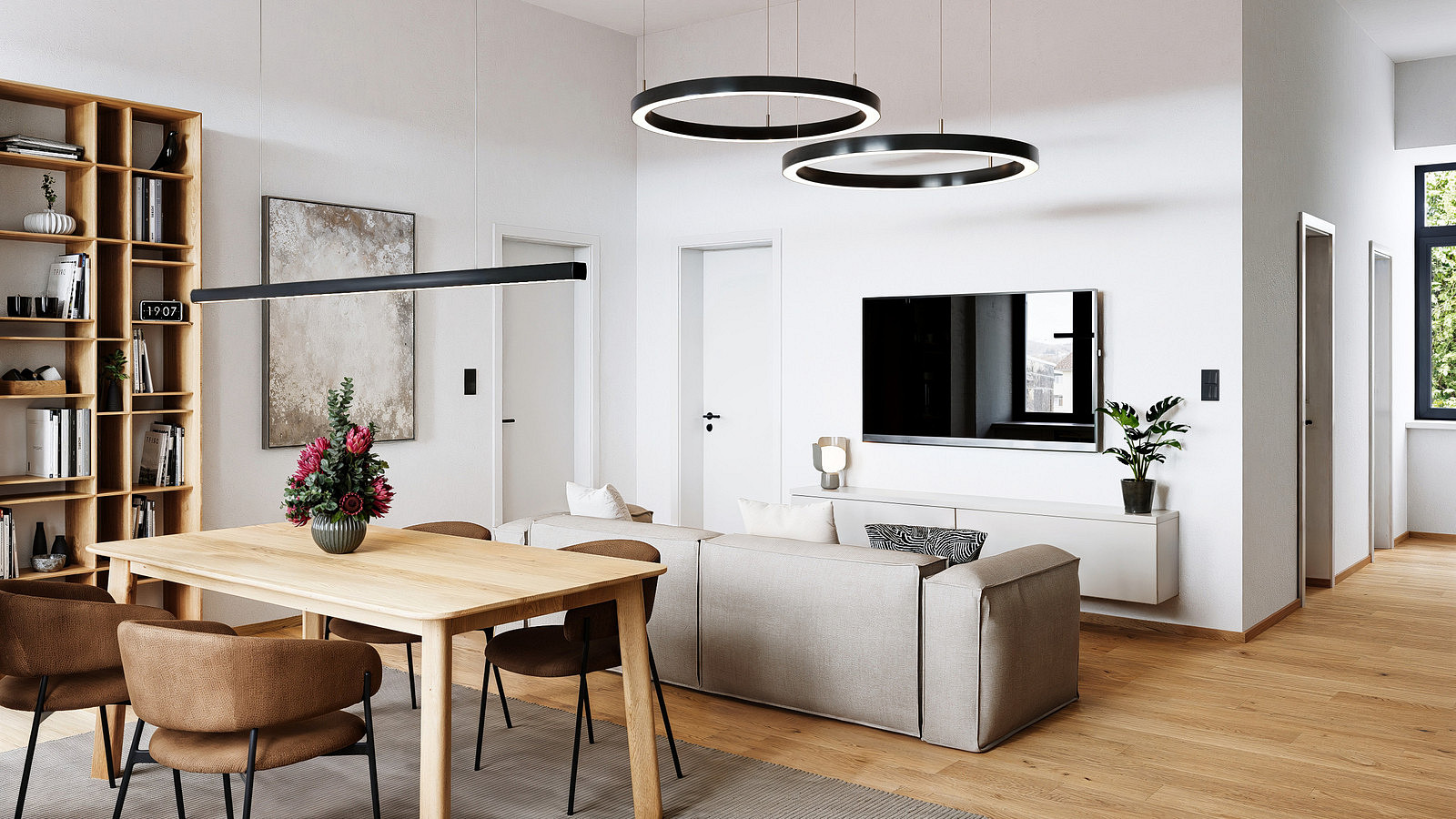 Prodej bytu 3+kk 83 m² – pohled 2