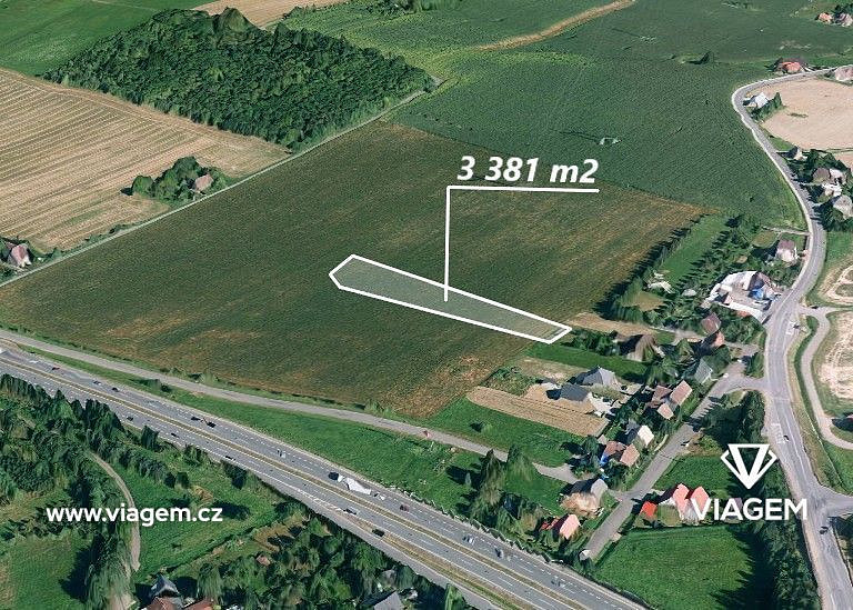 Prodej pole 3 381 m²