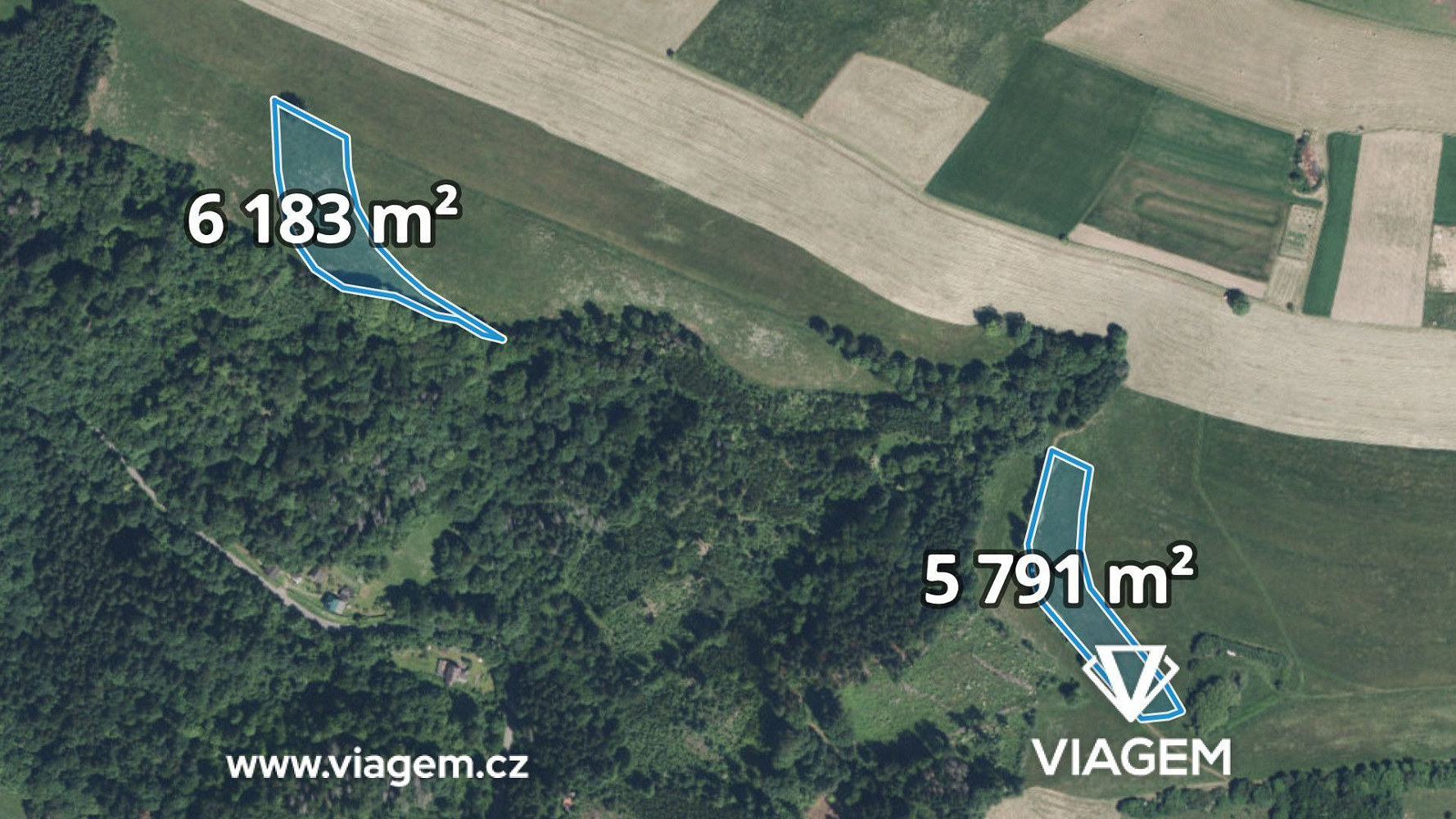 Prodej pole 1 995 m²