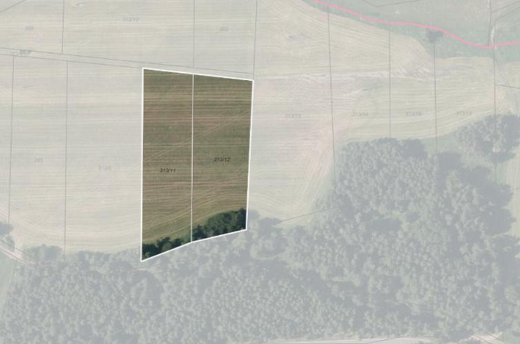 Prodej pole 9 361 m²
