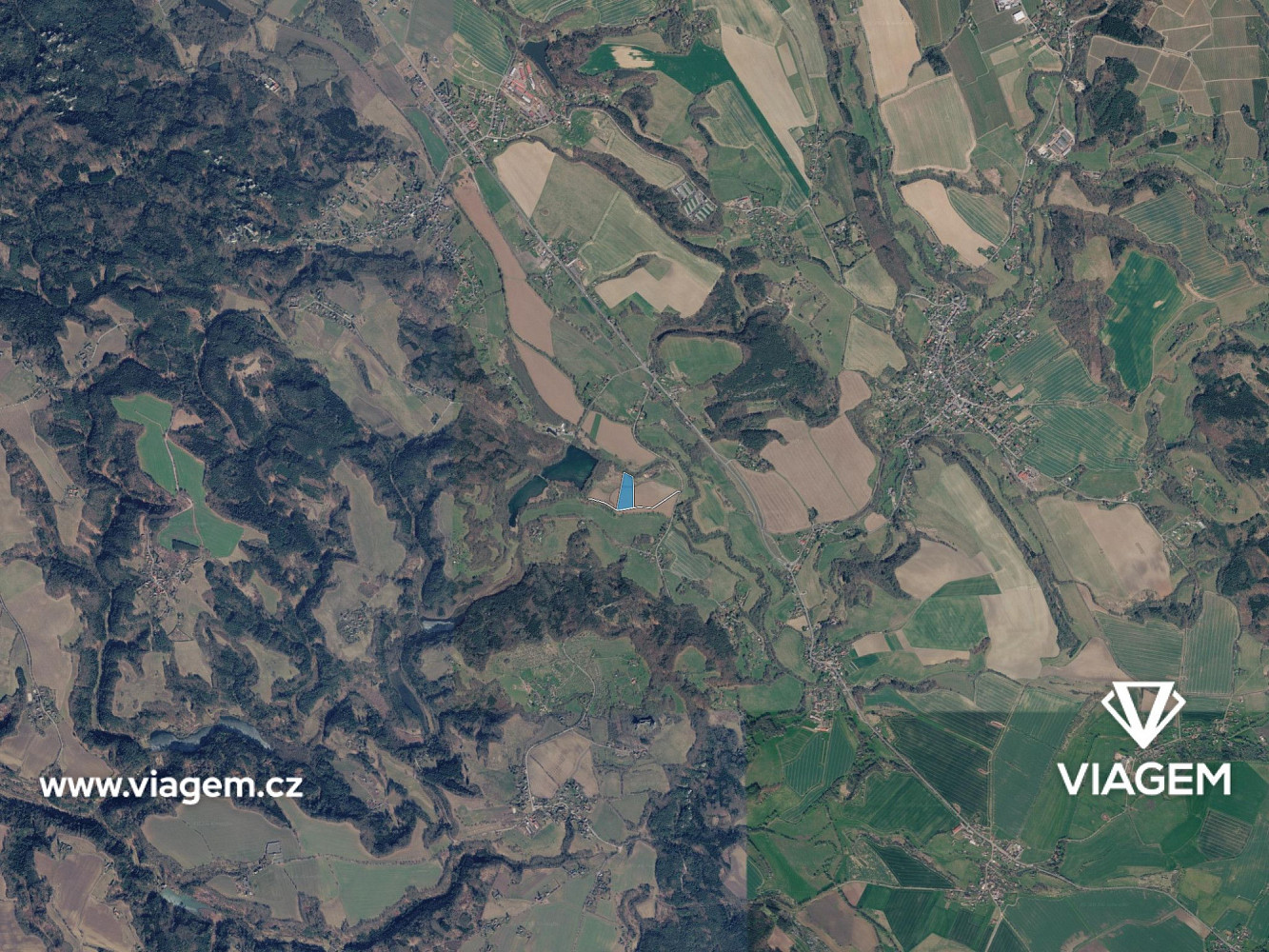 Prodej pole 7 645 m² - Widok 3