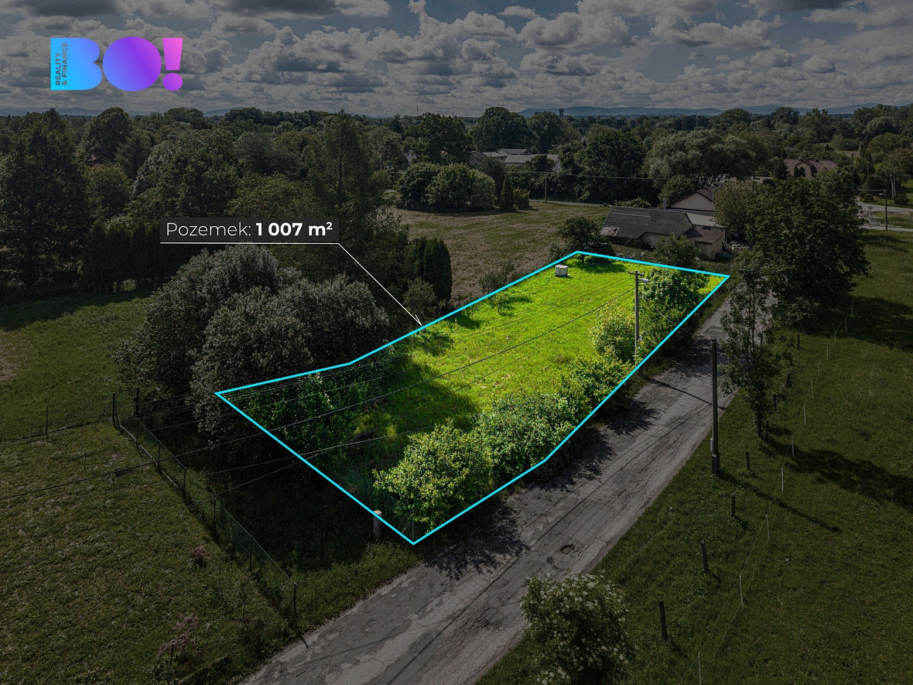 Prodej stavebního pozemku 1 007 m²