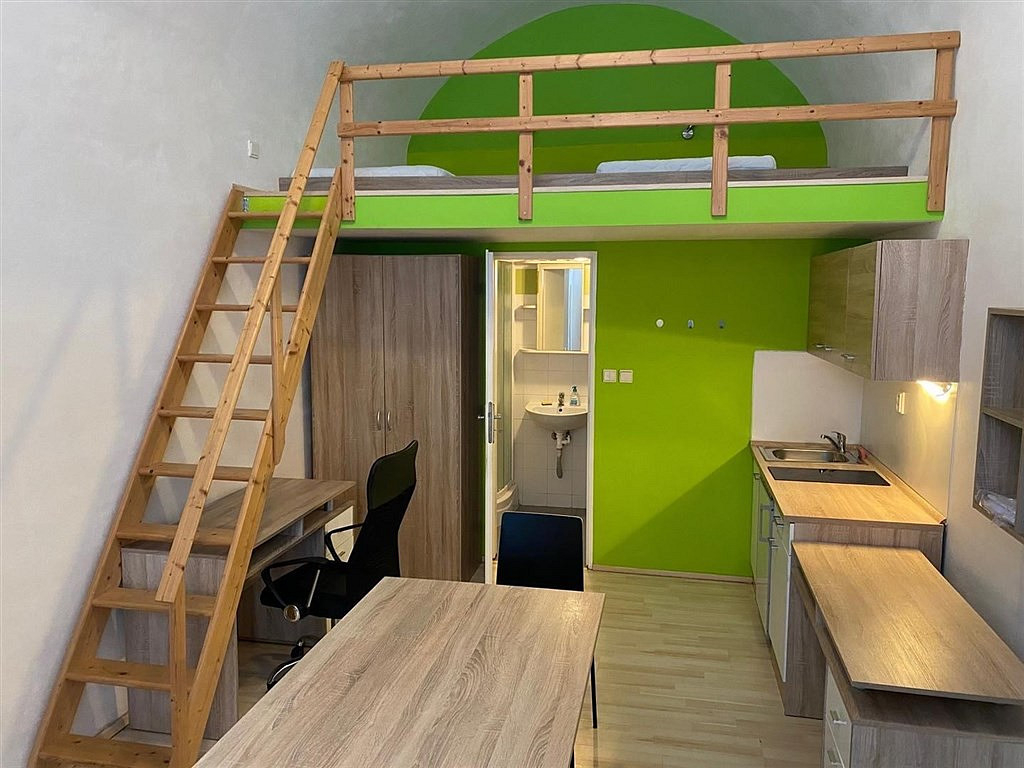 Pronájem bytu 1+kk 21 m², Brno
