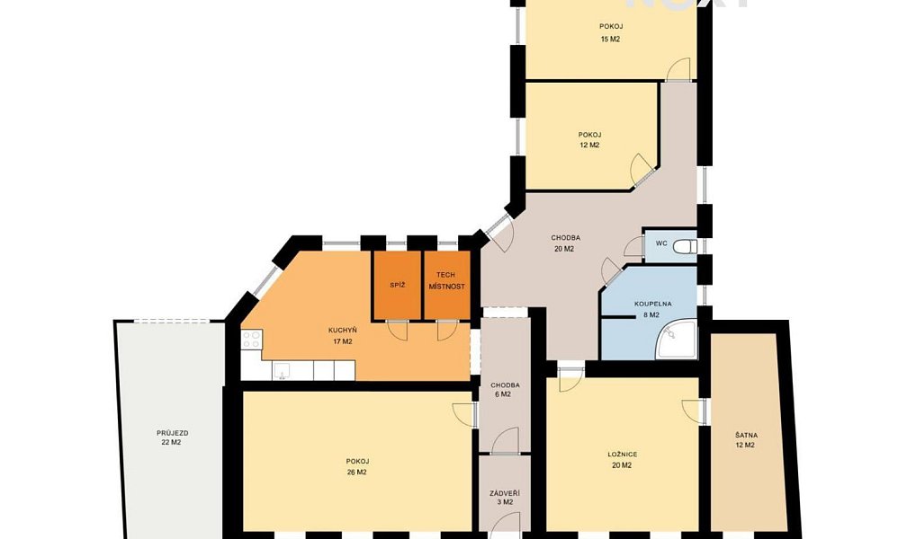 Prodej domu 255 m² s pozemkem 1 620 m², Šumice – náhled fotky 28