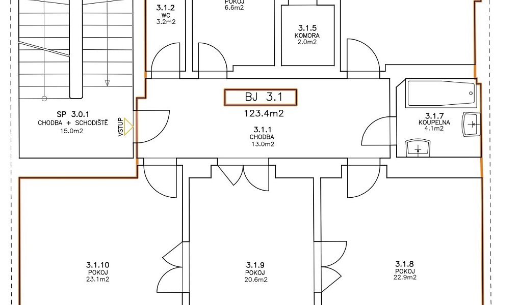 Prodej nájemního domu, činžáku 664 m², Teplice – náhled fotky 25