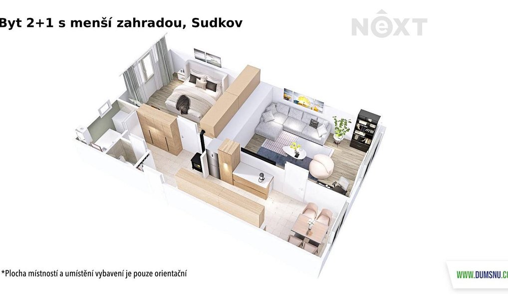 Prodej bytu 2+1 74 m², Sudkov – náhled fotky 14