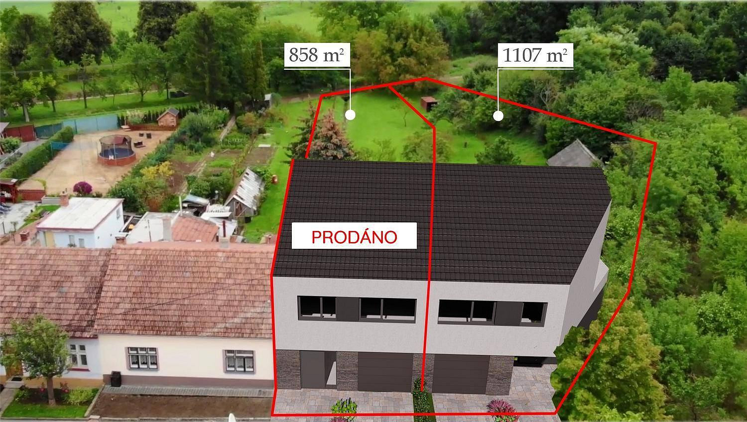 Prodej stavebního pozemku 1 108 m² — photo 3
