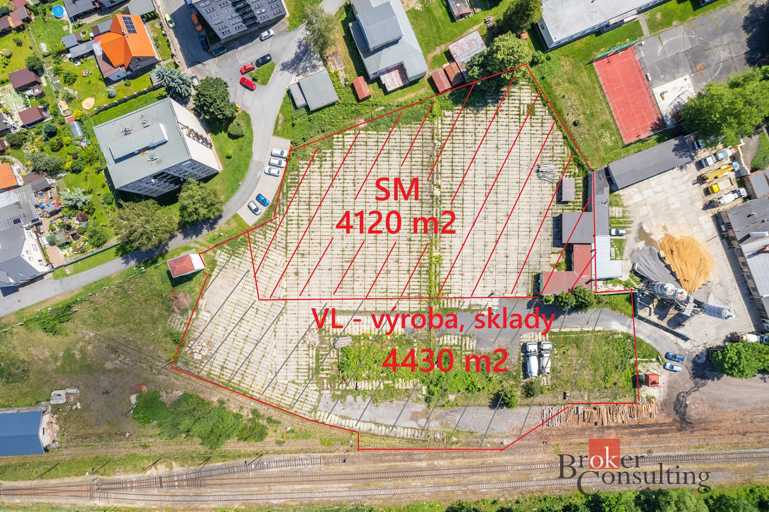 Prodej stavebního pozemku 8 920 m² – fotografie 3