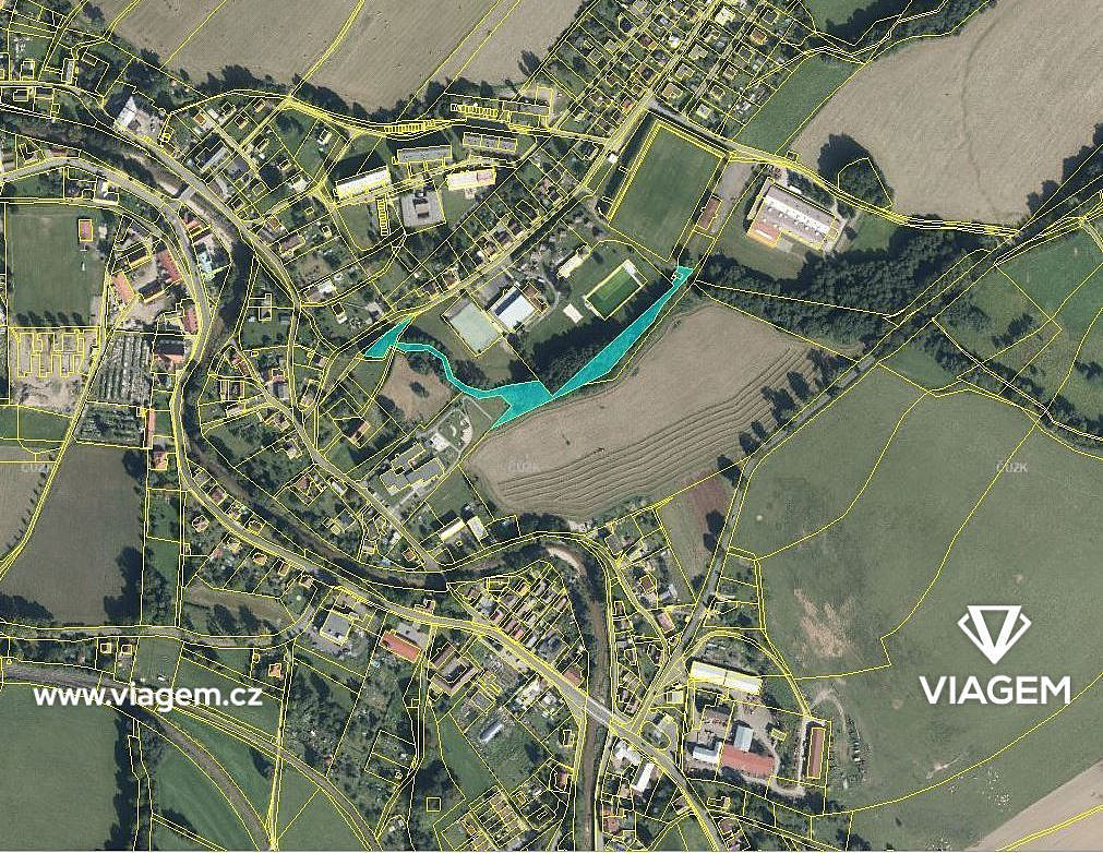 Prodej pole 981 m²
