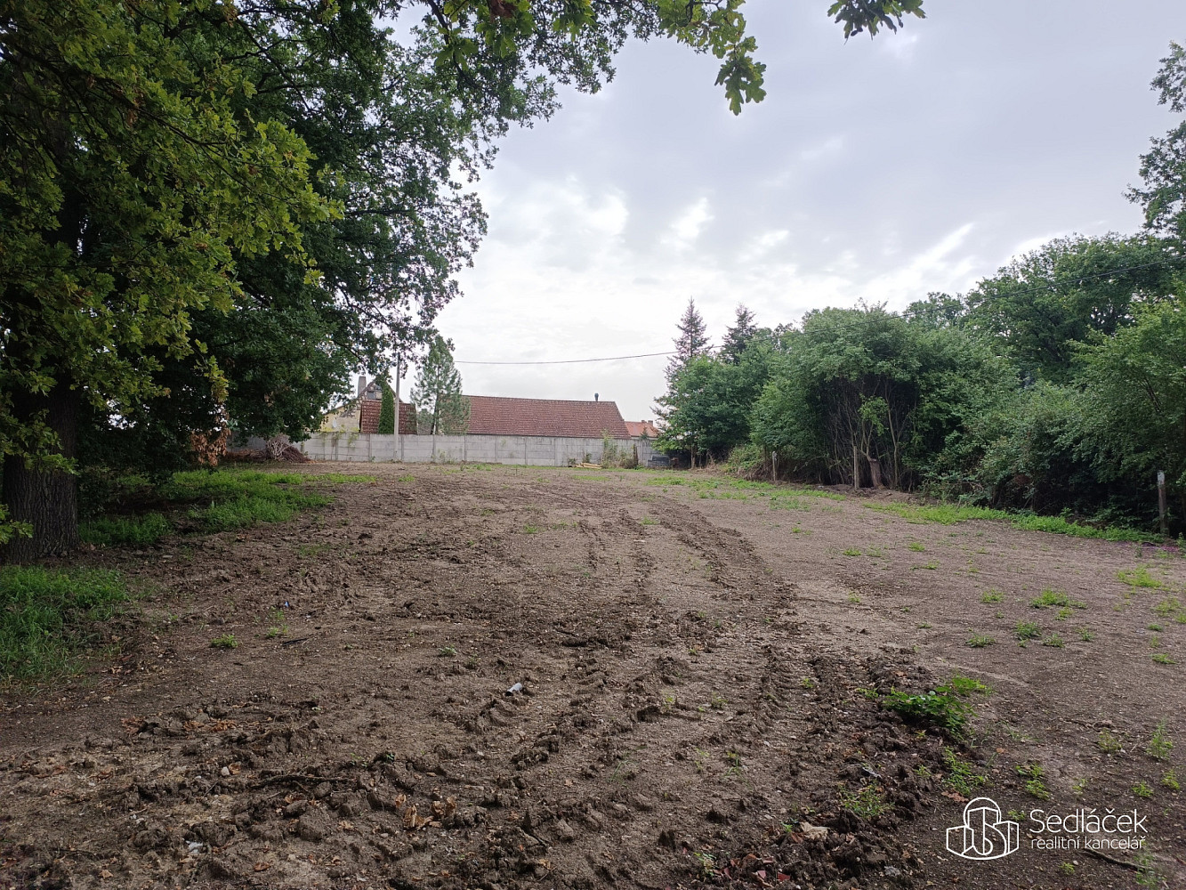 Stavební pozemek Okrouhlá – pohled 5