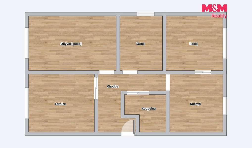 Prodej bytu 4+1 81 m², Kadaň – náhled fotky 12