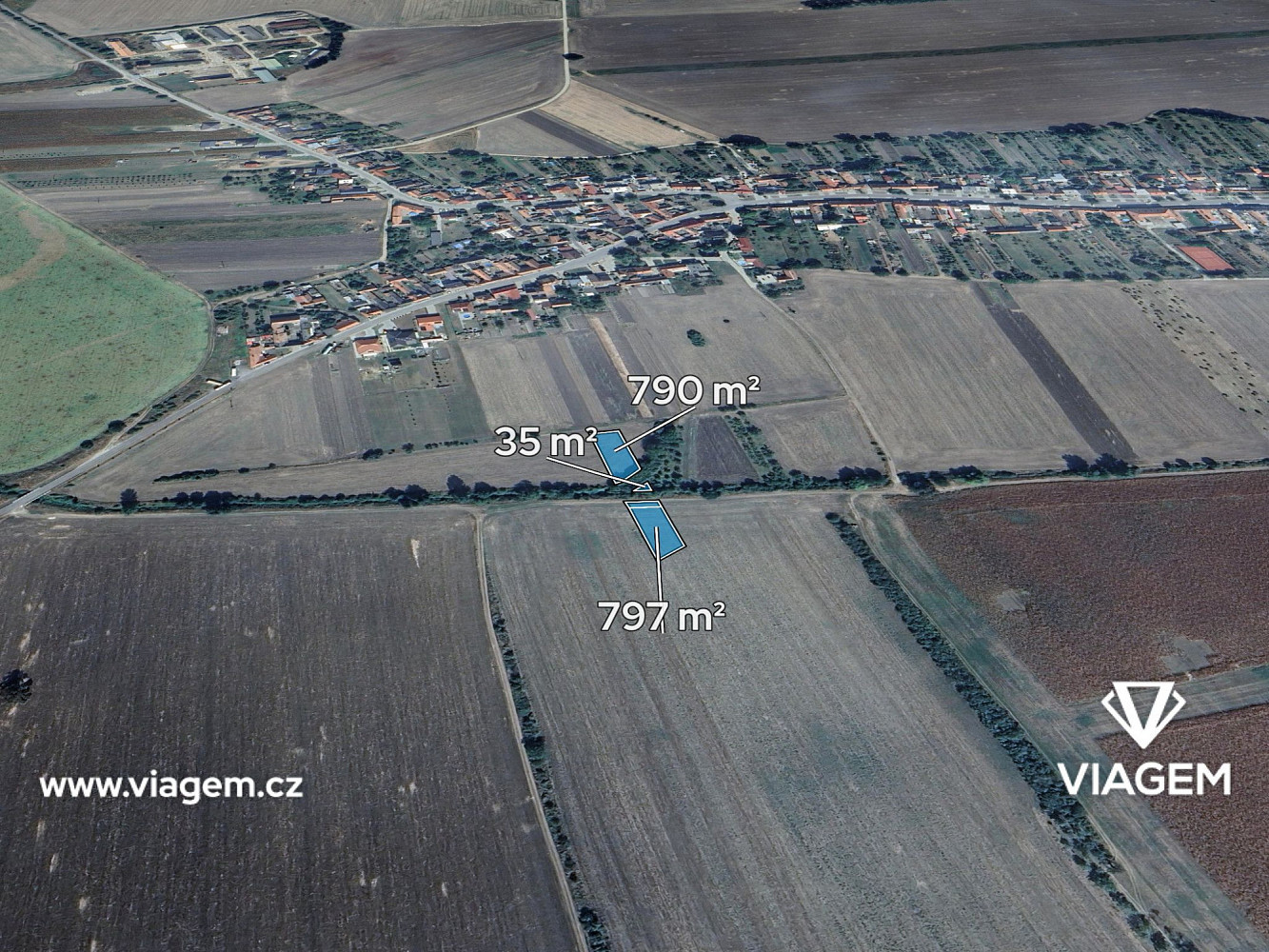 Prodej pole 811 m²