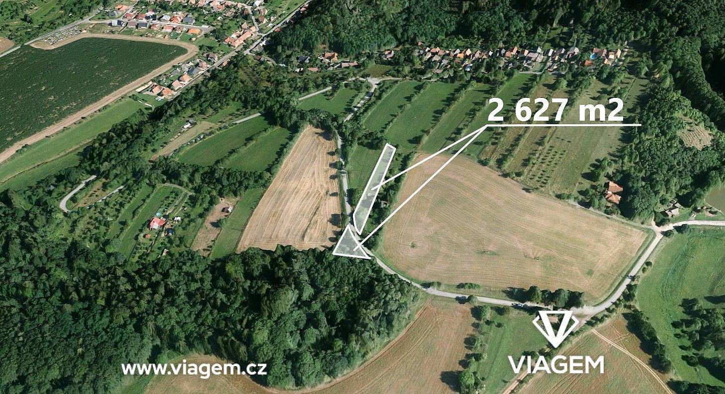 Prodej zahrady 1 970 m², Biskupice