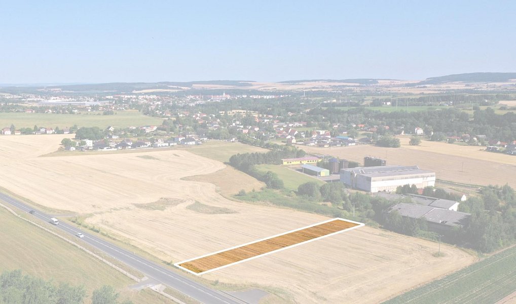 Prodej komerčního pozemku 3 534 m², Kamenný Újezd – fotka 1 z 5