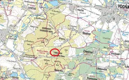 Prodej lesa 9 032 m², Stožice - Křepice, okres Strakonice