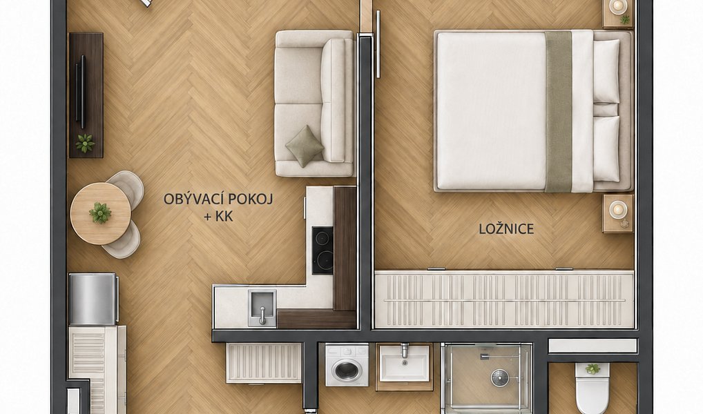 Prodej bytu 2+kk 40 m², Praha – náhled fotky 26