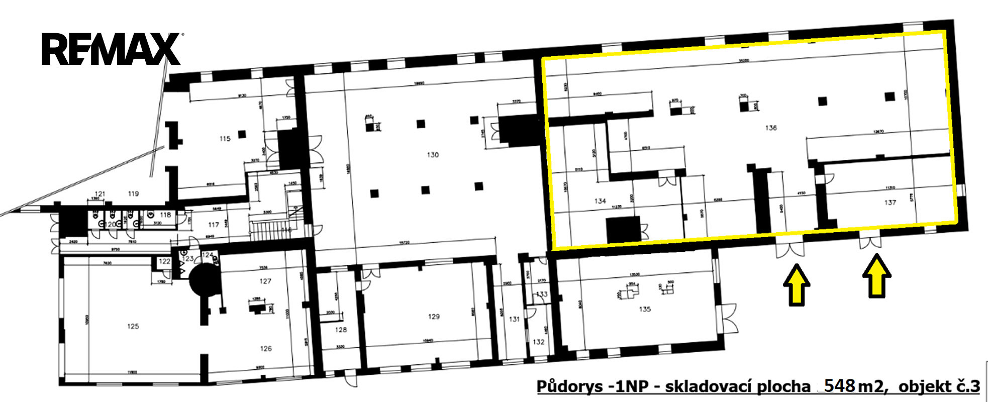 Pronájem skladovacích prostor 548 m² — photo 5
