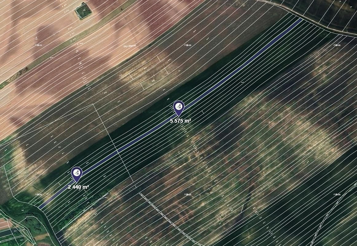 Prodej pole 6 540 m²