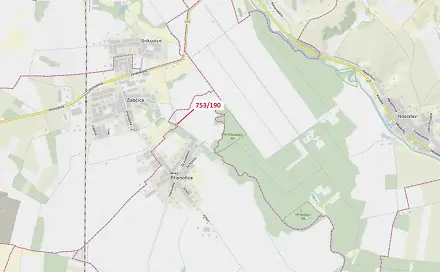 Dražba lesa 3 m², Přísnotice