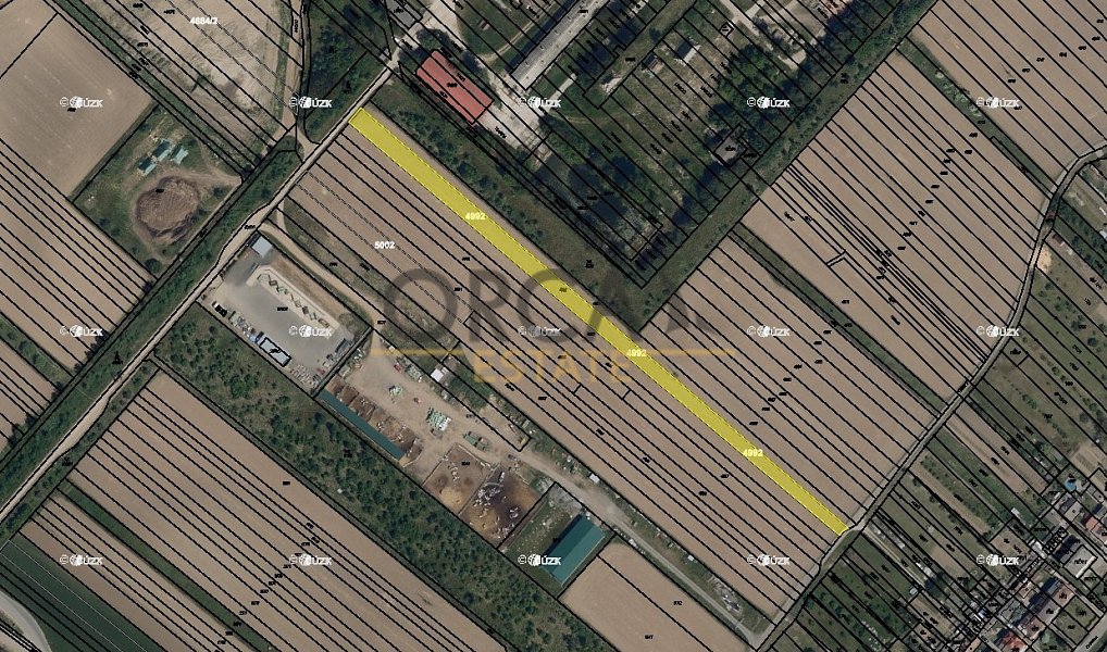 Prodej komerčního pozemku 1 525 m², Moravský Písek – fotka 1 z 8