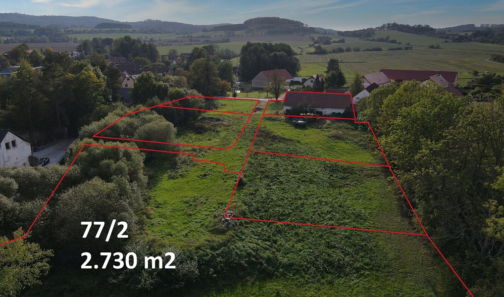 Prodej stavebního pozemku 2 730 m², Sedlec-Prčice – náhled fotky 2