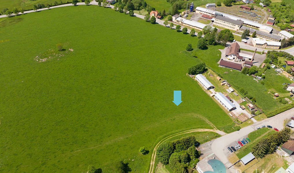 Prodej komerčního pozemku 12 594 m², Horní Planá – fotka 1 z 7