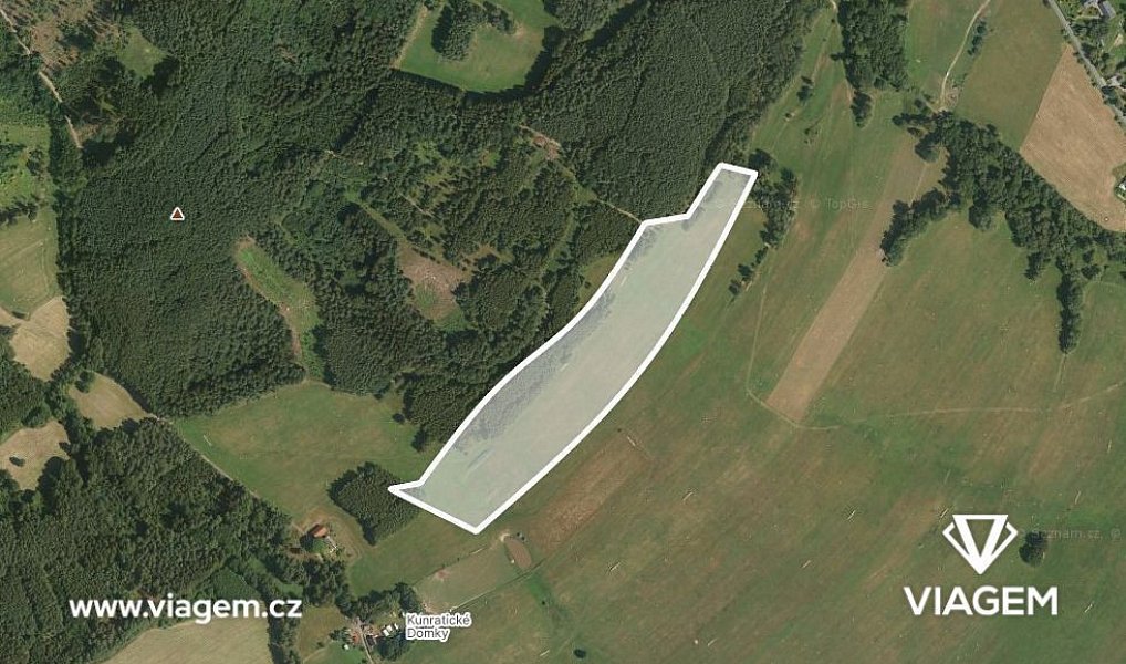 Prodej pole 6 427 m², Jablonné v Podještědí – fotka 1 z 5