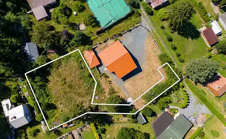 Prodej stavebního pozemku 800 m², Samopše - Budín, okres Kutná Hora