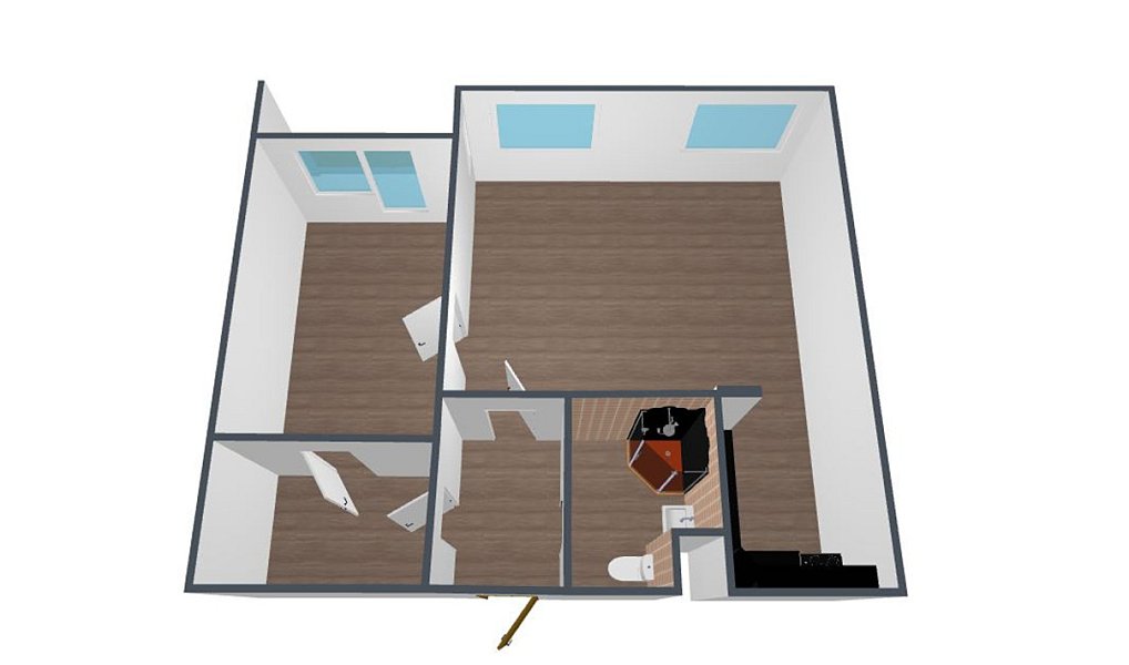 Pronájem bytu 3+kk 60 m², Liberec – náhled fotky 4