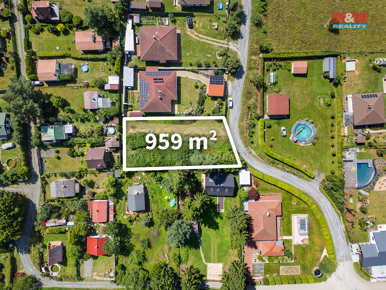 Prodej stavebního pozemku 959 m² — photo 3