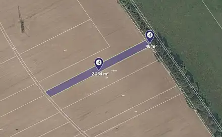 Prodej pole 575 m², Krupá, okres Rakovník
