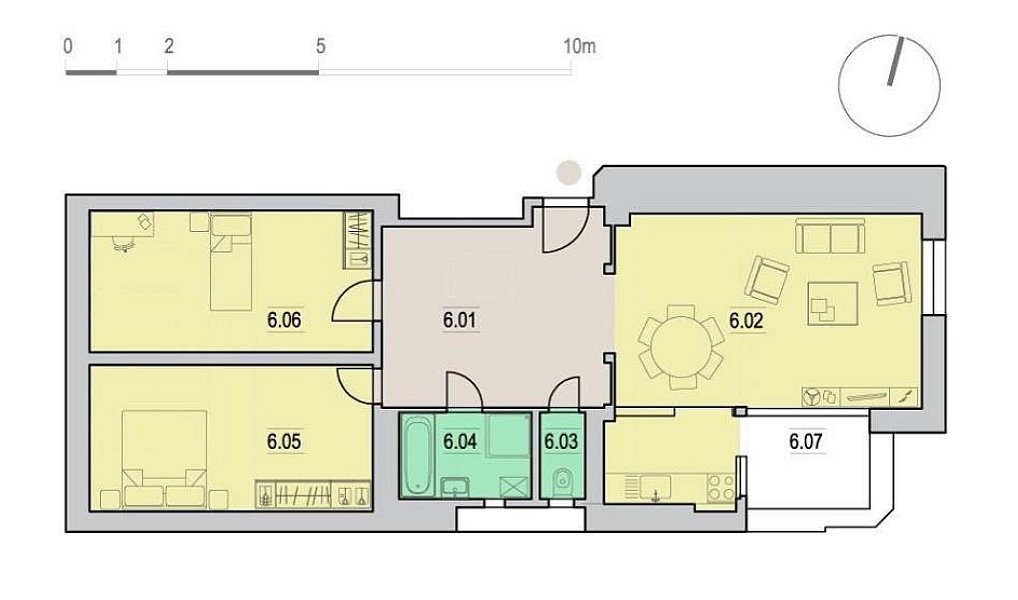 Prodej bytu 3+kk 83 m², Praha – náhled fotky 4