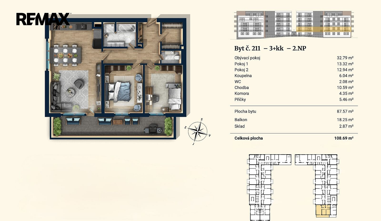 Prodej bytu 3+kk 87 m² – fotografie 4