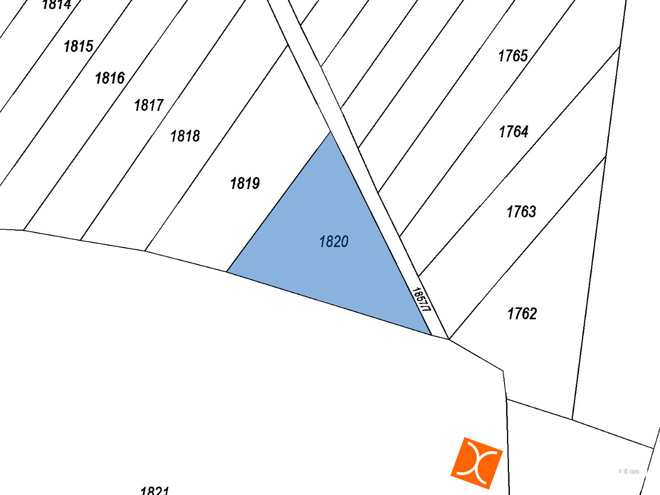 Prodej pole 351 m² — photo 2