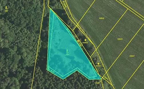 Prodej pozemku 1 884 m², Hrádek, okres Znojmo