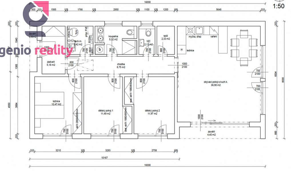 Prodej domu 99 m² s pozemkem 901 m², Panenský Týnec – náhled fotky 13