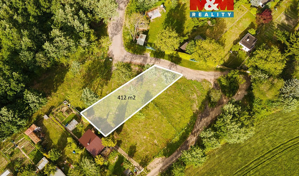 Prodej zahrady 412 m², Pardubice – fotka 1 z 16