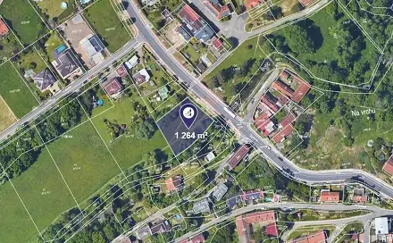 Prodej louky 1 264 m², Praha 10 - Křeslice