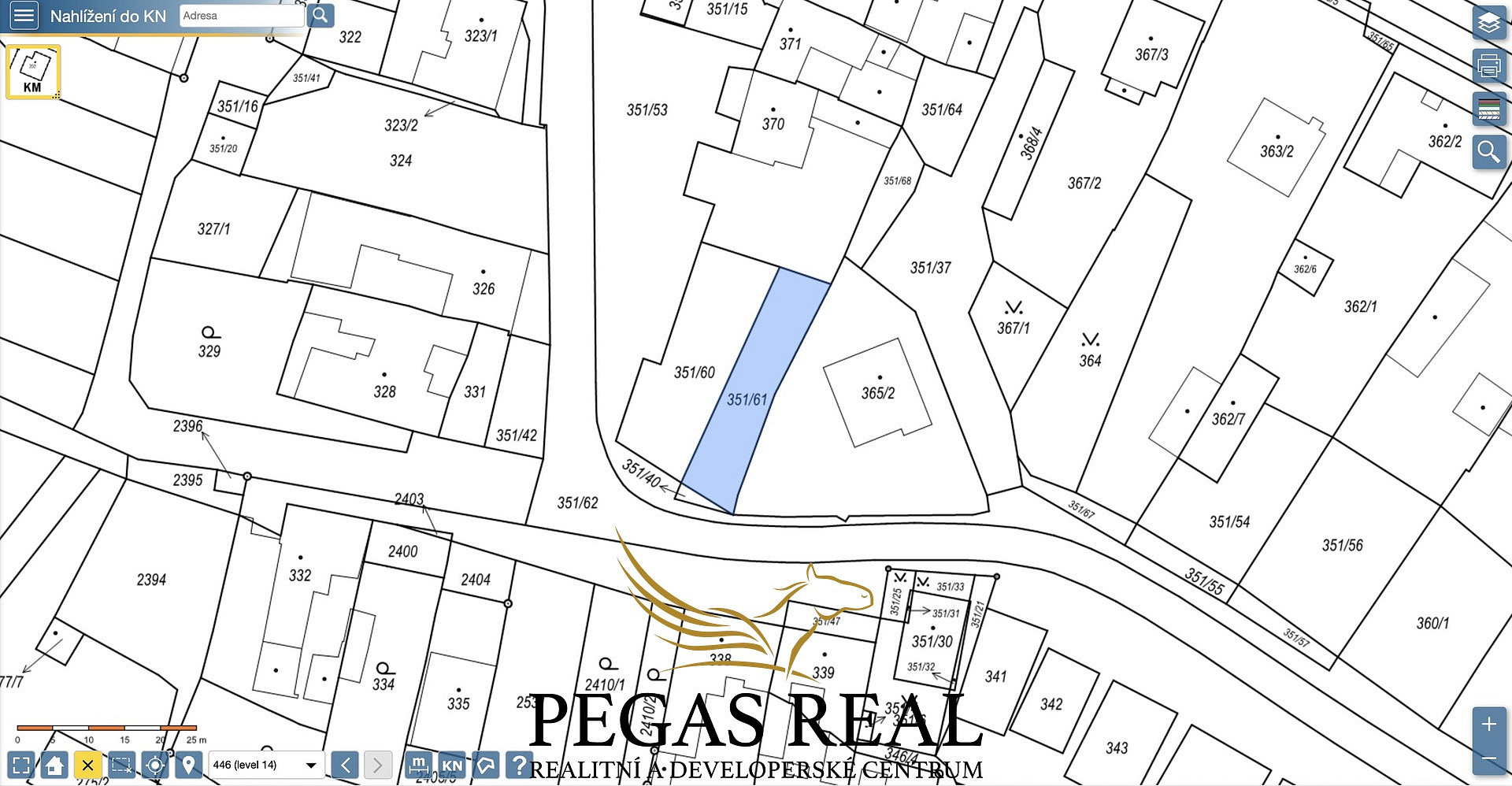 Prodej stavebního pozemku 246 m² – fotografie 2